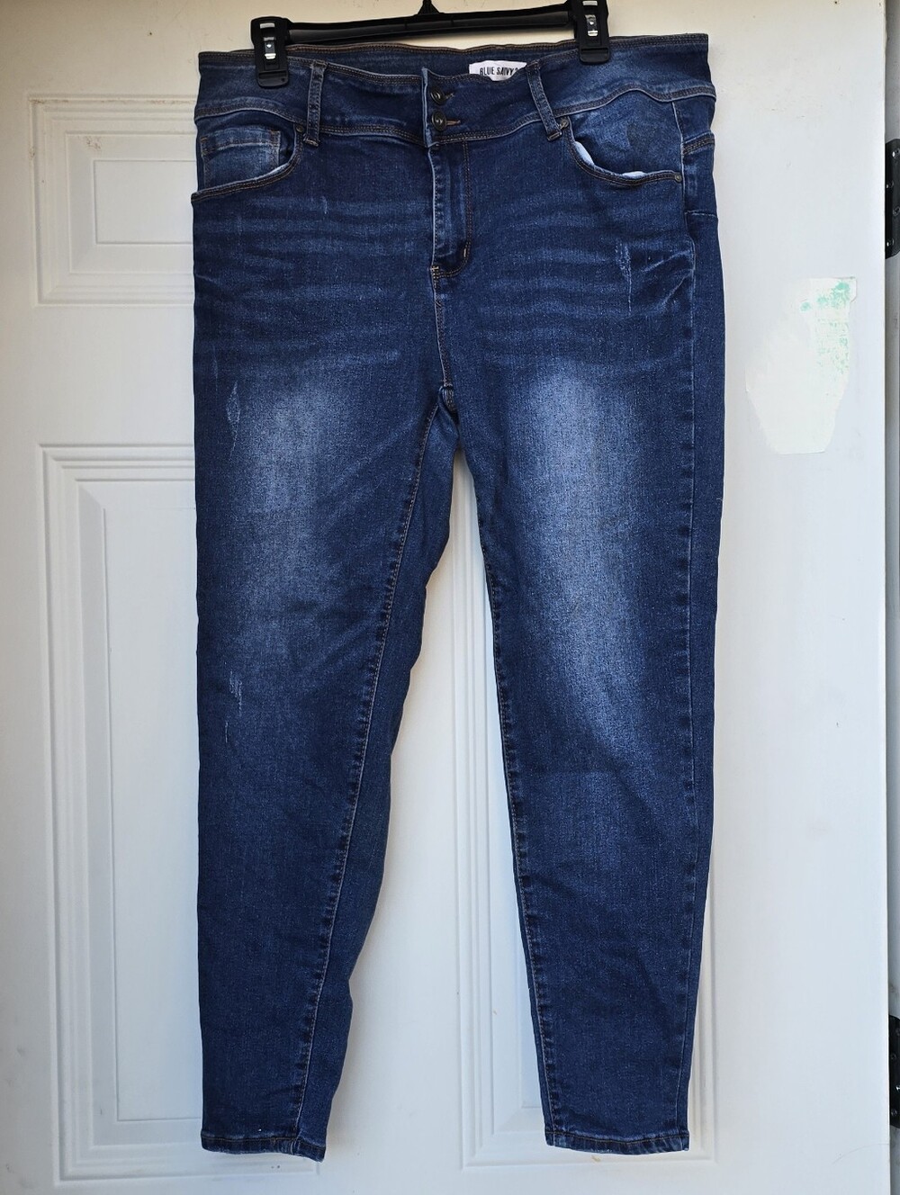 Blue Savy Skinny Jeans in Blue 17x33